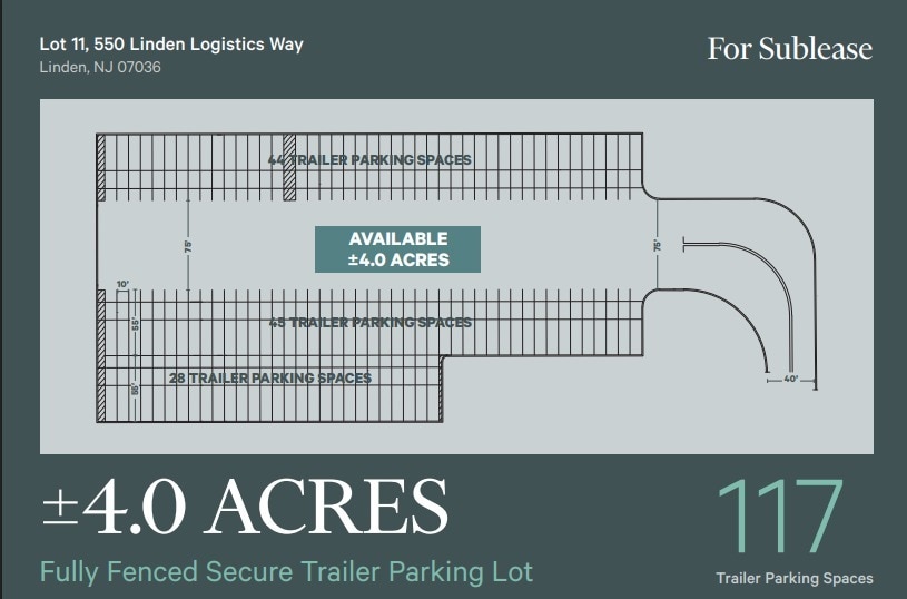 550 Linden Logistics way, Linden, NJ à louer - Photo du bâtiment - Image 1 de 1