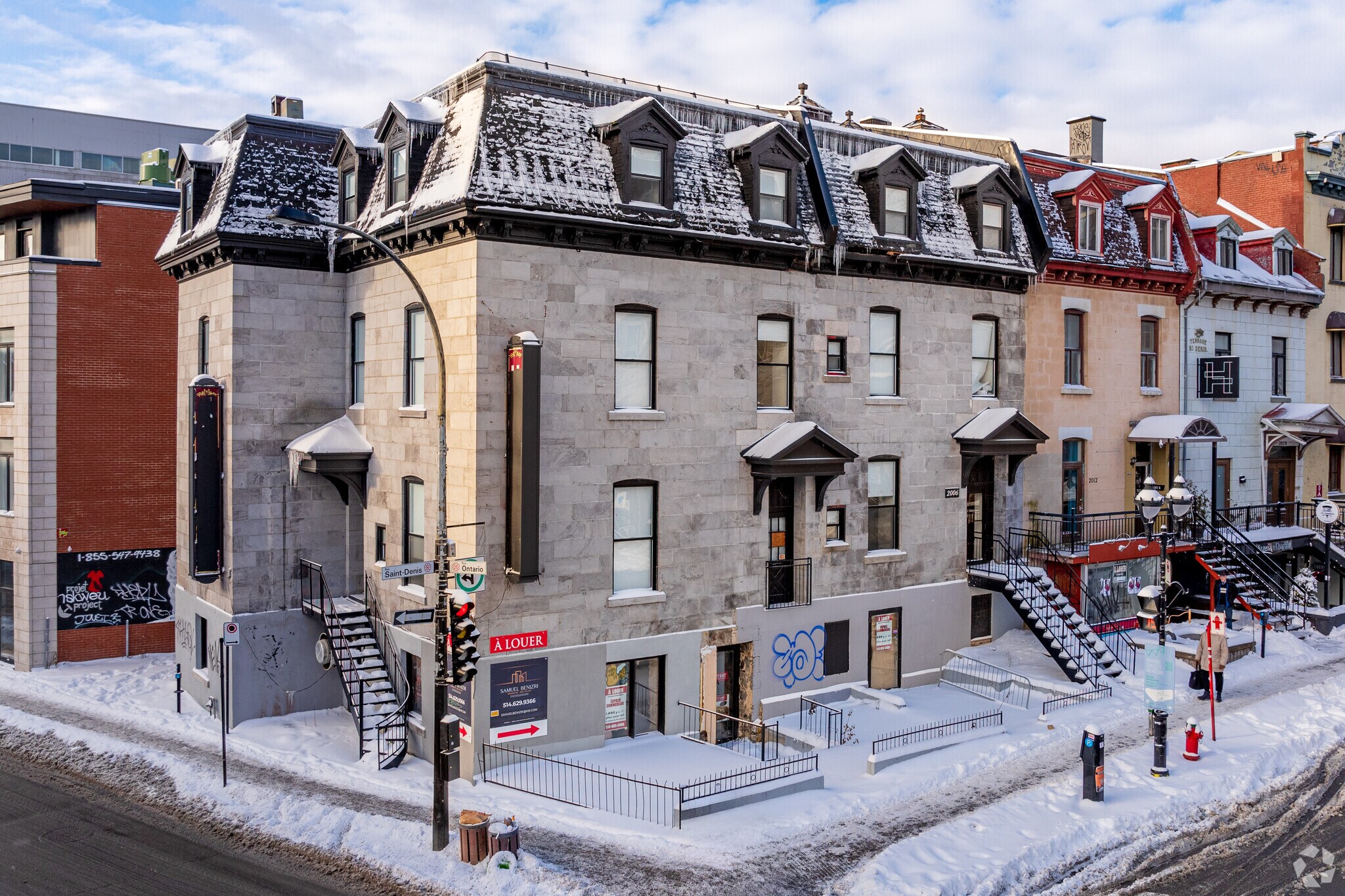 2000-2006 Rue Saint-Denis, Montréal, QC for sale Primary Photo- Image 1 of 1