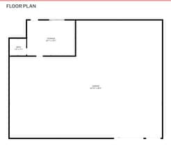 30057 W 8 Mile Rd, Livonia, MI à louer Plan d’étage- Image 1 de 1