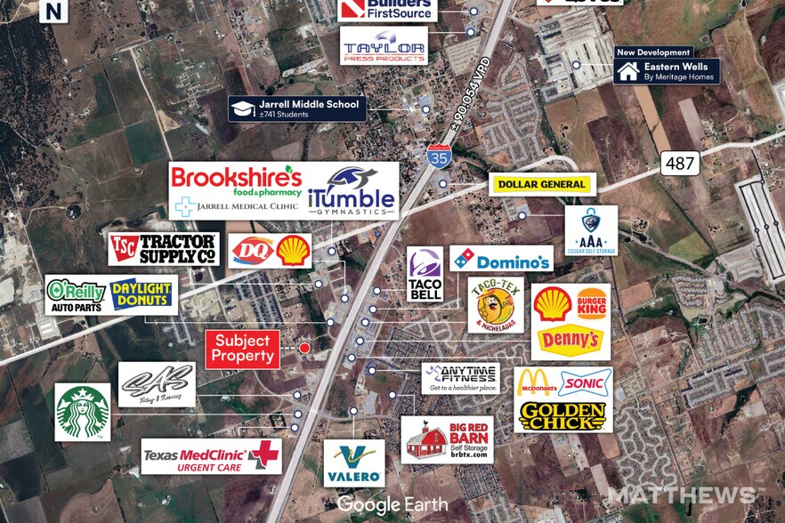 100 Don Currie Dr, Jarrell, TX à vendre - Photo du bâtiment - Image 3 de 3