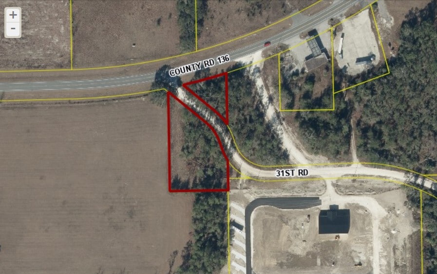 I-75 and County Road 136, White Springs, FL for sale - Aerial - Image 2 of 3