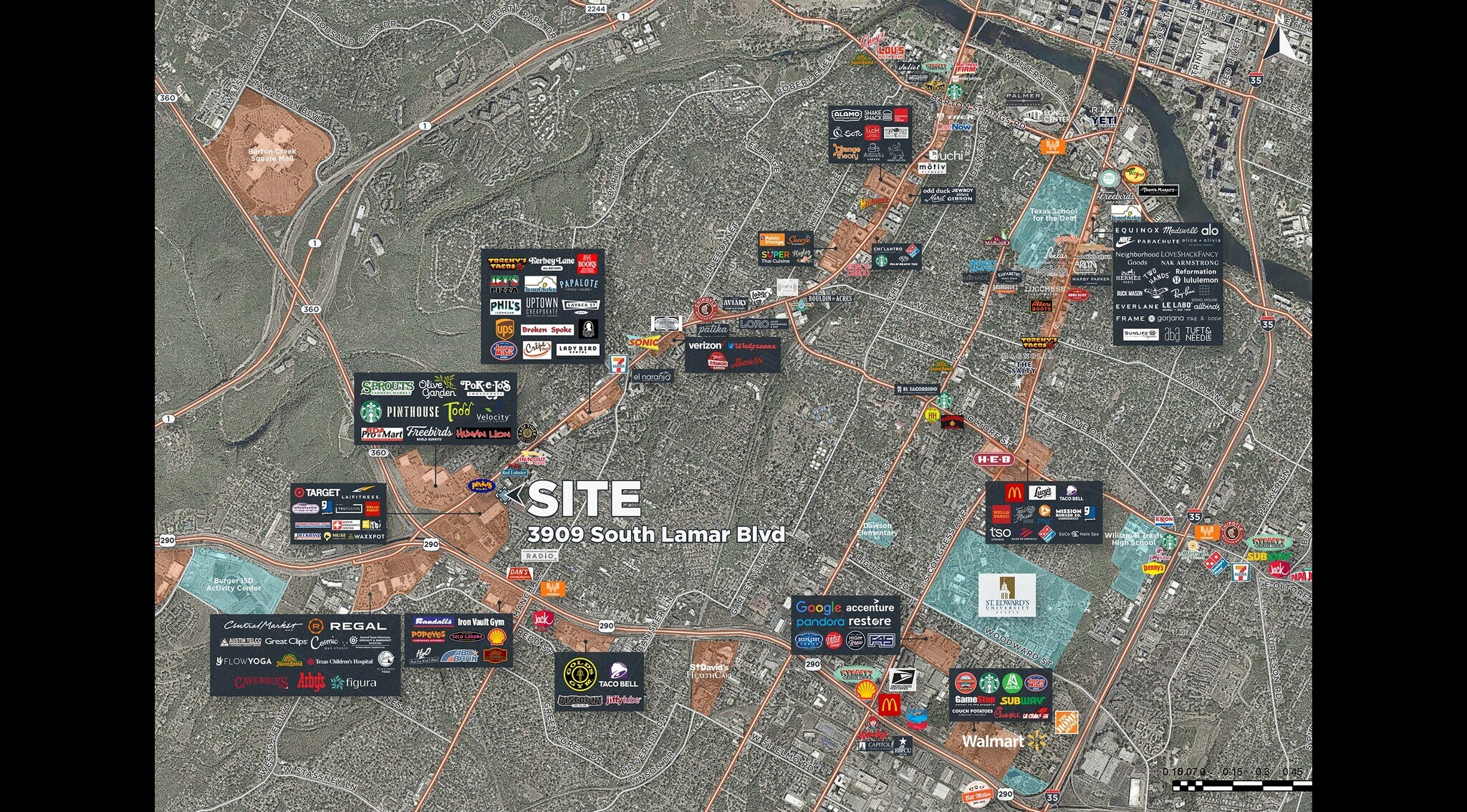 3909 S Lamar Blvd, Austin, TX à louer Photo du bâtiment- Image 1 de 3