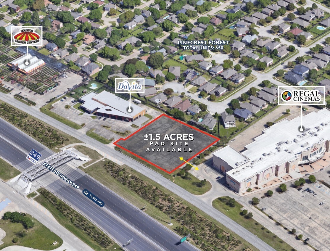 24720 State Highway 249, Tomball, TX à louer Photo principale- Image 1 de 4