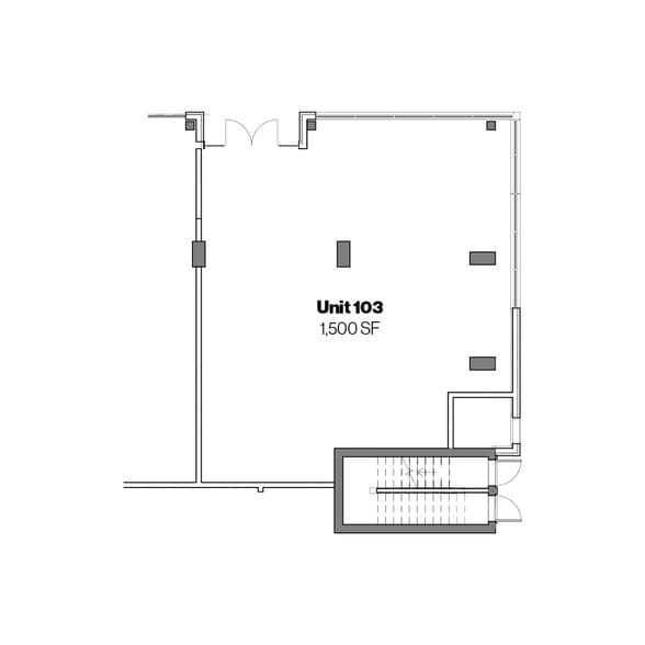 151 4 St NE, Calgary, AB for lease - Floor Plan - Image 3 of 12
