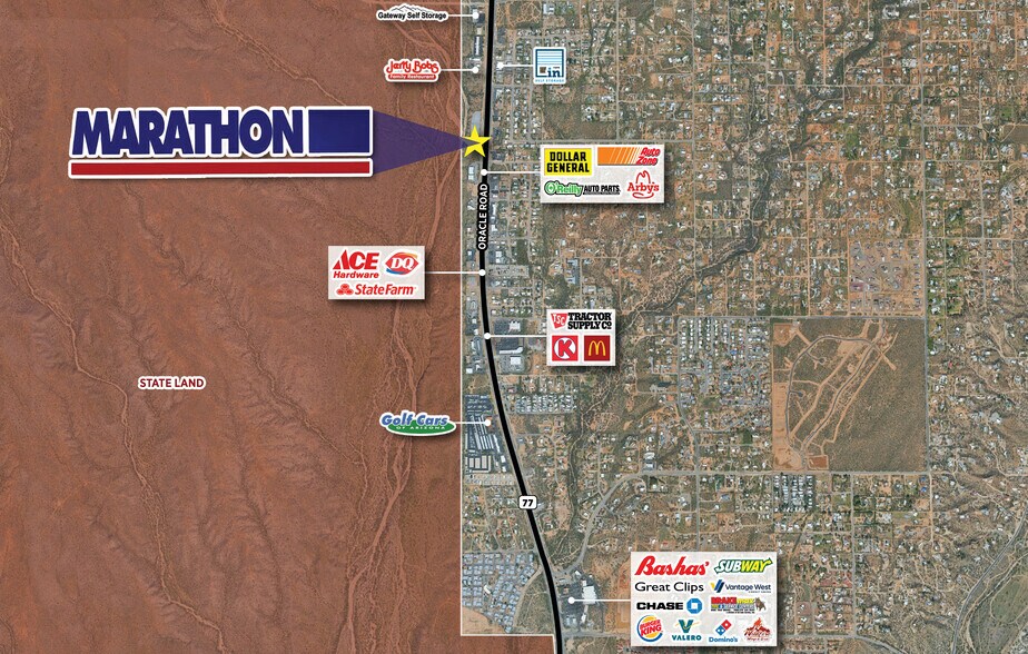 16455 N Oracle Rd, Tucson, AZ à vendre - Photo du bâtiment - Image 2 de 3