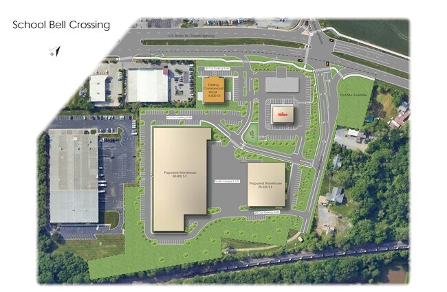 Plus de détails pour 551 Van Dyke Road, Bear, DE - Industriel à louer