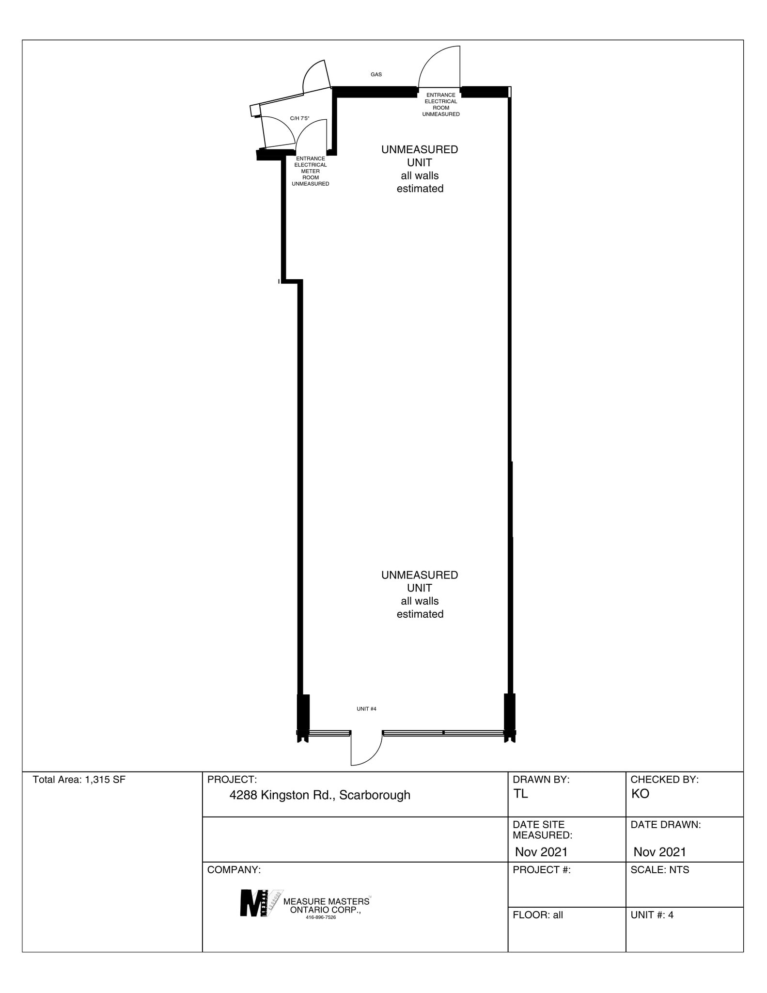 4280-4288 Kingston Rd, Toronto, ON for lease Site Plan- Image 1 of 1