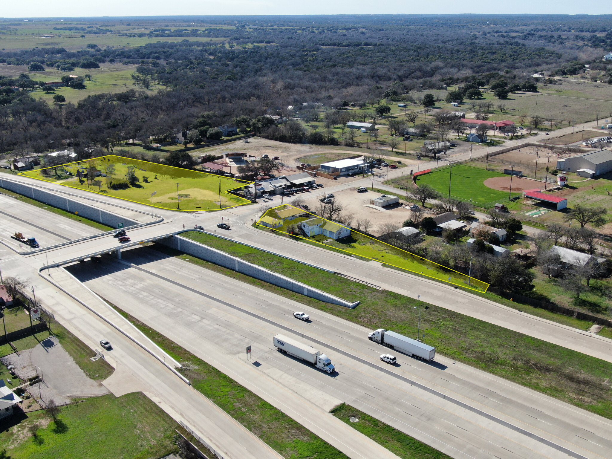 I-35 & Thomas Arnold Rd, Salado, TX for sale Aerial- Image 1 of 1