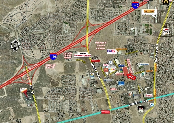 7201 NE Bluewater Blvd, Albuquerque, NM for sale - Aerial - Image 1 of 1