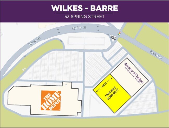 More details for 53 Spring St, Wilkes Barre, PA - Retail for Lease