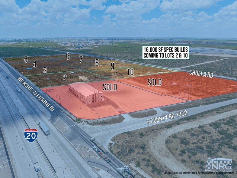 BTS Interstate 20, Midland, TX à louer - Photo du bâtiment - Image 1 de 13