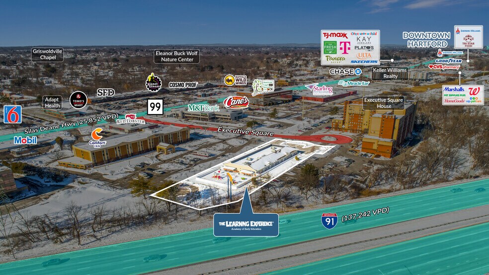 88 Executive Sq, Wethersfield, CT à vendre - Photo du bâtiment - Image 2 de 5