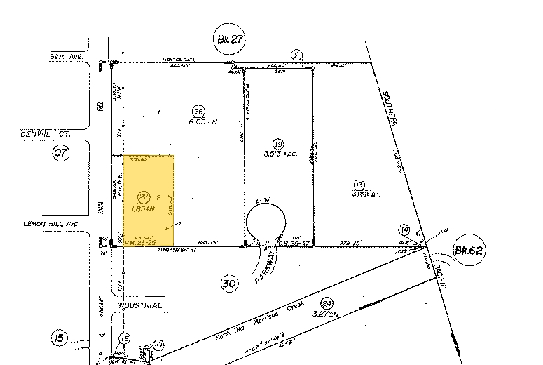 6083-6097 Power Inn Rd, Sacramento, CA for lease - Plat Map - Image 2 of 2