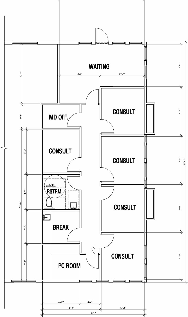 9499 N Fort Washington Rd, Fresno, CA à louer Plan d’étage- Image 1 de 1