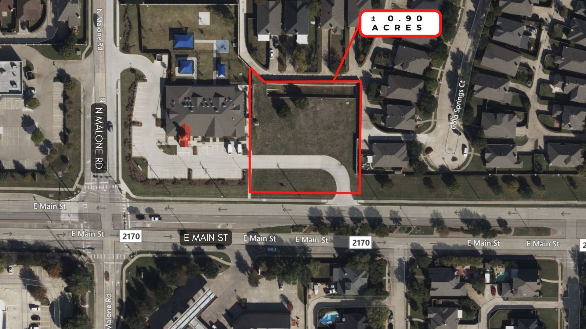 1605 E Main St, Allen, TX à vendre Photo du bâtiment- Image 1 de 3