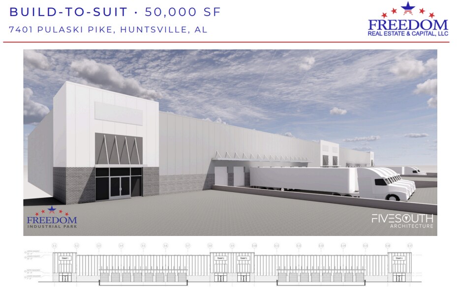 7401 Pulaski Pike, Toney, AL à louer - Photo du bâtiment - Image 2 de 3