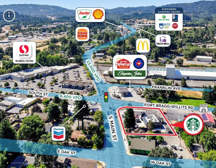 788 S Main St, Willits, CA à vendre - Photo du bâtiment - Image 2 de 3