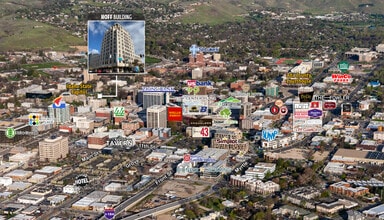 802 W Bannock St, Boise, ID - Aerial  map view
