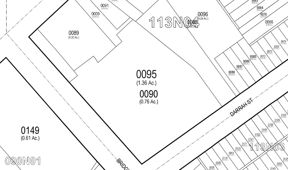 1607 Bridge St, Philadelphia, PA à vendre - Plan cadastral - Image 3 de 5