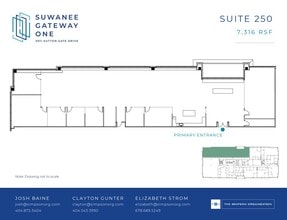 3011 Sutton Gate Dr E, Suwanee, GA for lease Floor Plan- Image 1 of 1