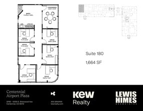 12150-12200 E Briarwood Ave, Centennial, CO à louer Plan de site- Image 1 de 9