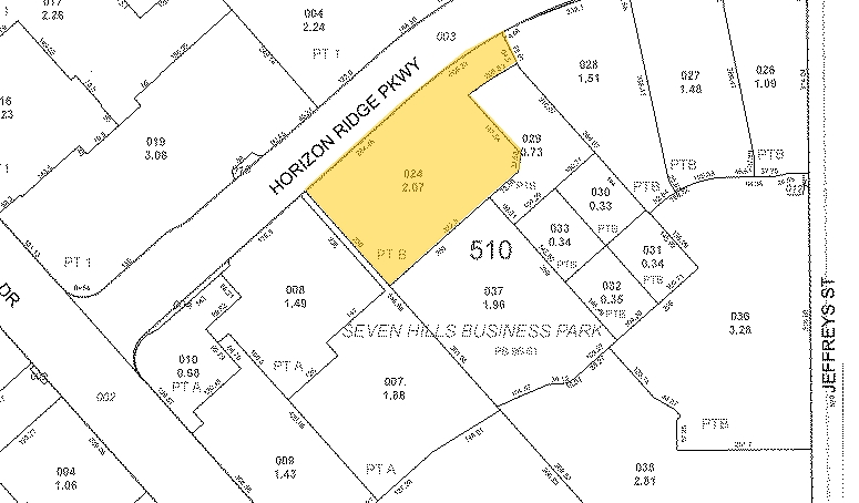 3041 W Horizon Ridge Pky, Henderson, NV à vendre - Plan cadastral - Image 1 de 1