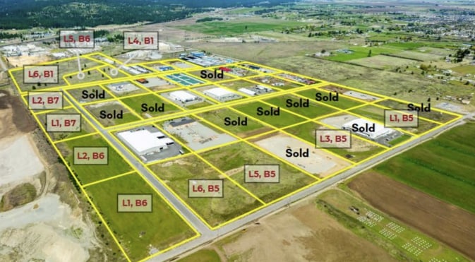 Pleasant View Road And Grange Avenue, Post Falls, ID à vendre - Aérien - Image 1 de 8