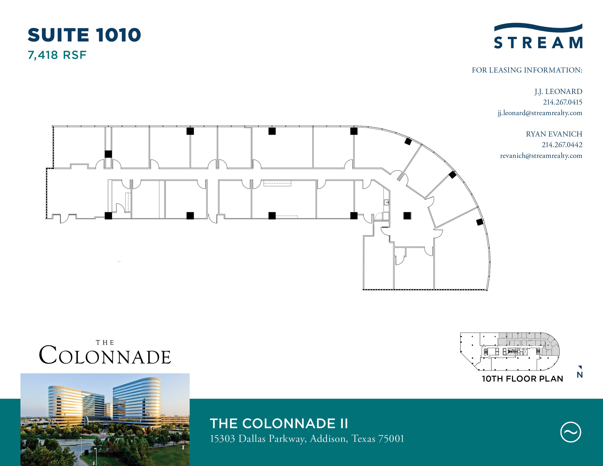 15301 N Dallas Pky, Addison, TX for lease Floor Plan- Image 1 of 1