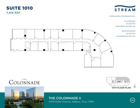 15301 N Dallas Pky, Addison, TX for lease Floor Plan- Image 1 of 1