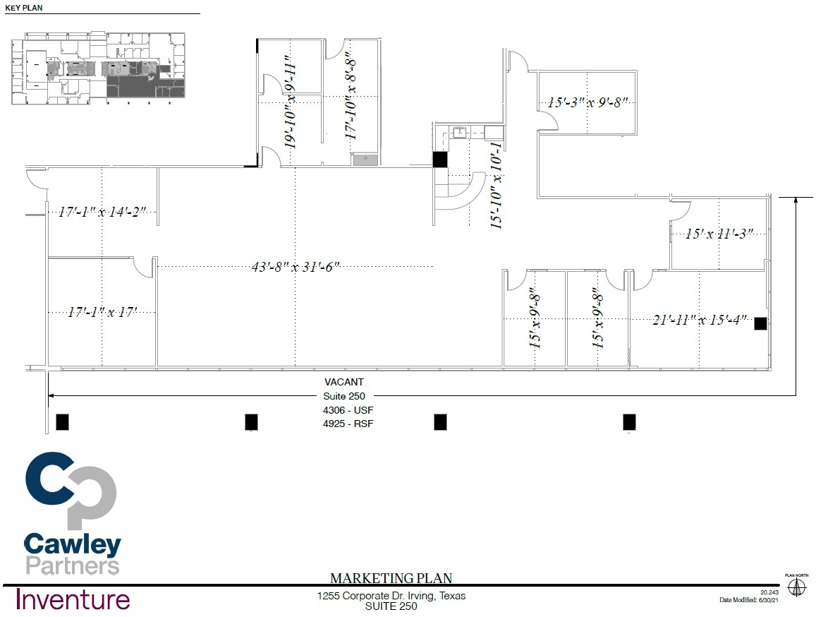 1255 Corporate Dr, Irving, TX for lease Floor Plan- Image 1 of 8