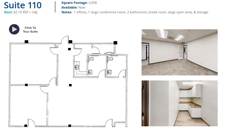 7373 University Ave, La Mesa, CA à louer Plan d’étage- Image 1 de 1