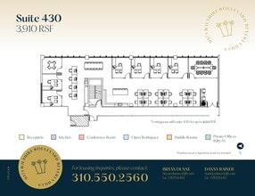 9171 Wilshire Blvd, Beverly Hills, CA for lease Floor Plan- Image 1 of 1
