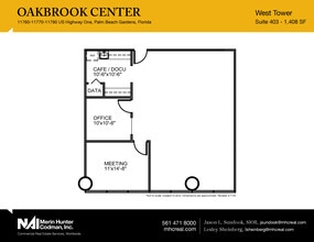 11780 US Highway 1, Palm Beach Gardens, FL à louer Plan d’étage- Image 2 de 2