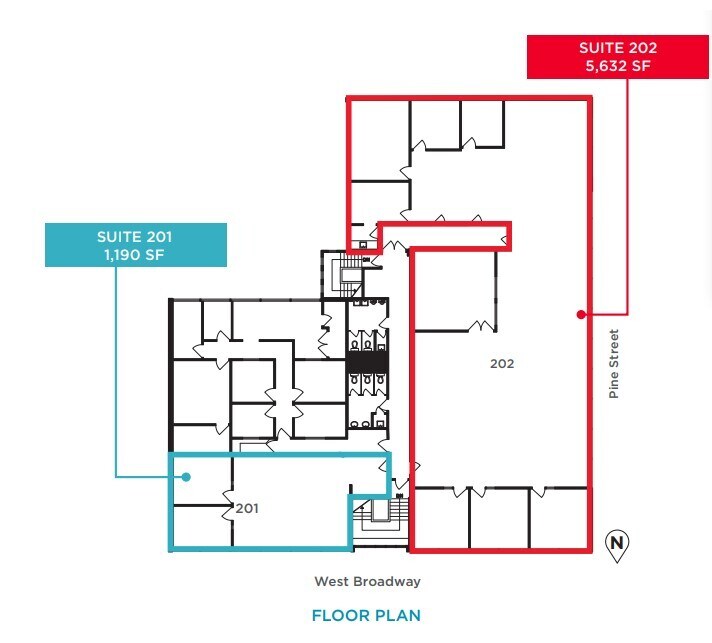 1690 W Broadway, Vancouver, BC for lease Floor Plan- Image 1 of 1