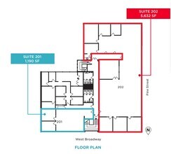 1690 W Broadway, Vancouver, BC for lease Floor Plan- Image 1 of 1