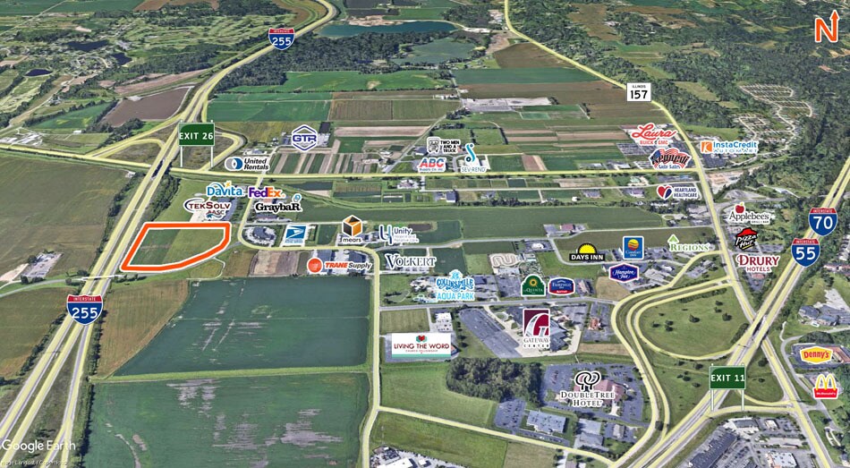 100 Commerce Center Dr, Collinsville, IL for lease - Building Photo - Image 3 of 9