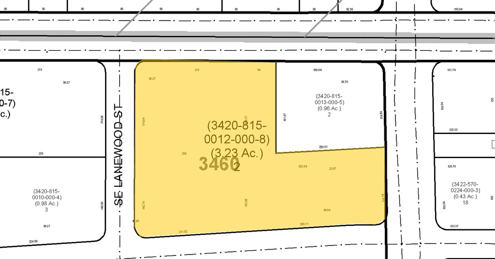 1720-1788 Port St. Lucie Blvd, Port Saint Lucie, FL à louer - Plan cadastral - Image 2 de 10