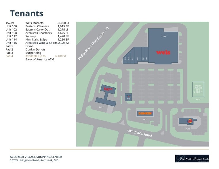 15789 Livingston Rd, Accokeek, MD for lease - Site Plan - Image 2 of 2