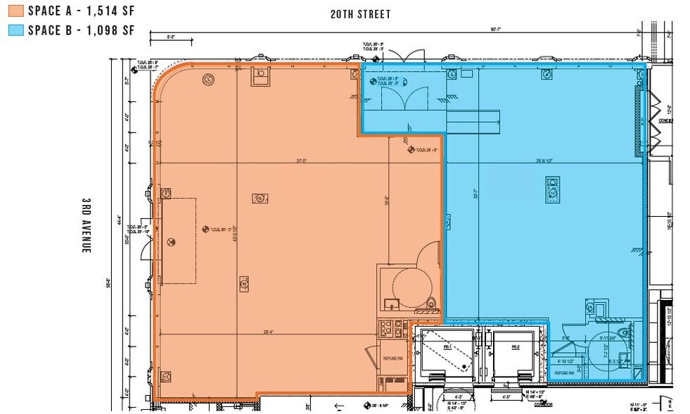 243 3rd Ave, New York, NY à louer - Plan d’étage - Image 2 de 3