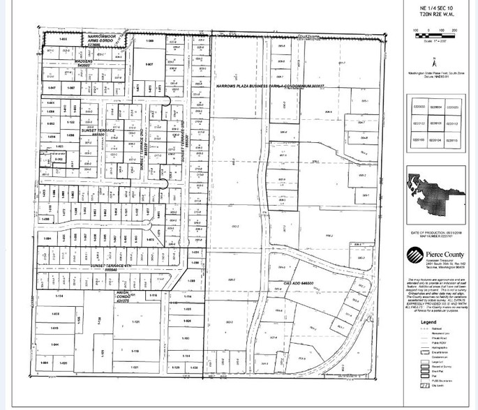 2310 Mildred St W, Tacoma, WA à louer - Plan cadastral - Image 3 de 14