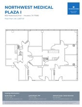 800 Peakwood Dr, Houston, TX for lease Floor Plan- Image 1 of 2