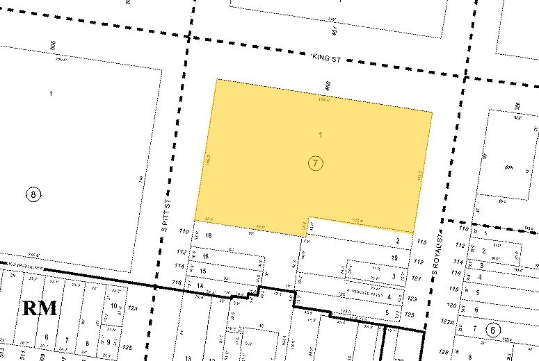 480 King St, Alexandria, VA à louer - Plan cadastral - Image 2 de 6