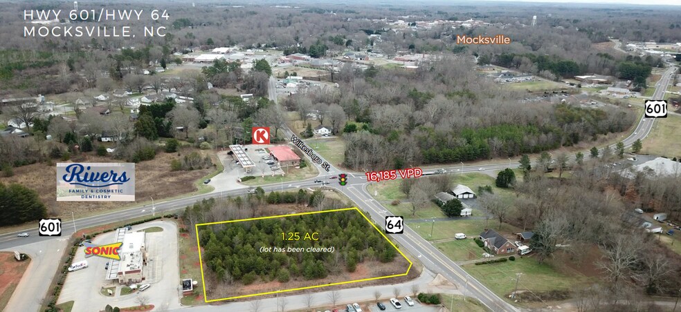Hwy 601 / Hwy 64, Mocksville, NC à vendre - Photo du bâtiment - Image 3 de 3