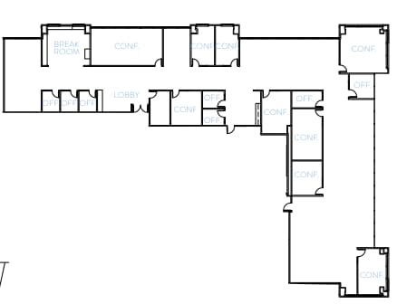 100 Mathilda Pl, Sunnyvale, CA for lease Floor Plan- Image 1 of 1