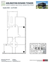 2225 E Randol Mill Rd, Arlington, TX for lease Floor Plan- Image 2 of 2