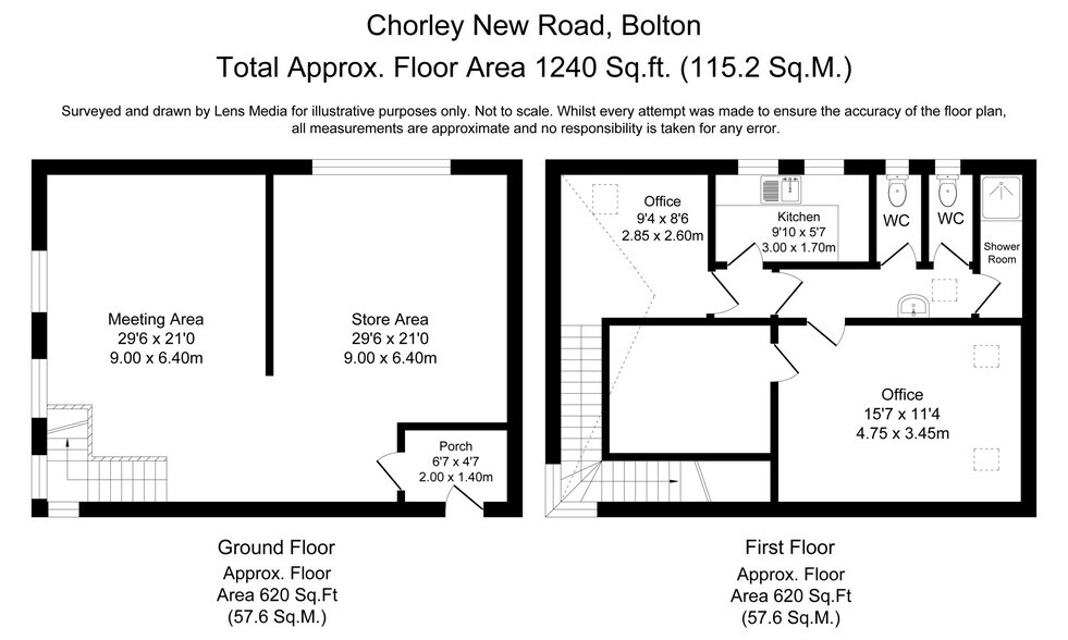 88 Chorley New Rd, Bolton à vendre - Plan d’étage - Image 3 de 11