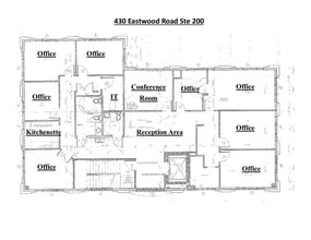 430 Eastwood Rd, Wilmington, NC for sale Floor Plan- Image 2 of 2