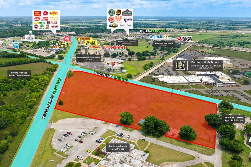 0000 S Houston St, Kaufman, TX à vendre - Photo du bâtiment - Image 3 de 13