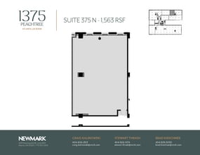1375 Peachtree St NE, Atlanta, GA à louer Plan d’étage- Image 1 de 1
