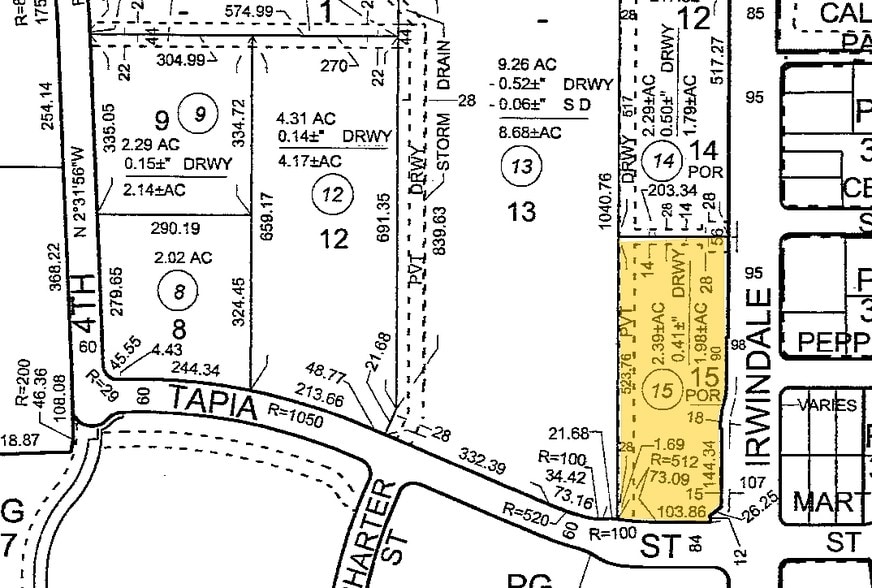 4981 Irwindale Ave, Irwindale, CA for lease - Plat Map - Image 2 of 5